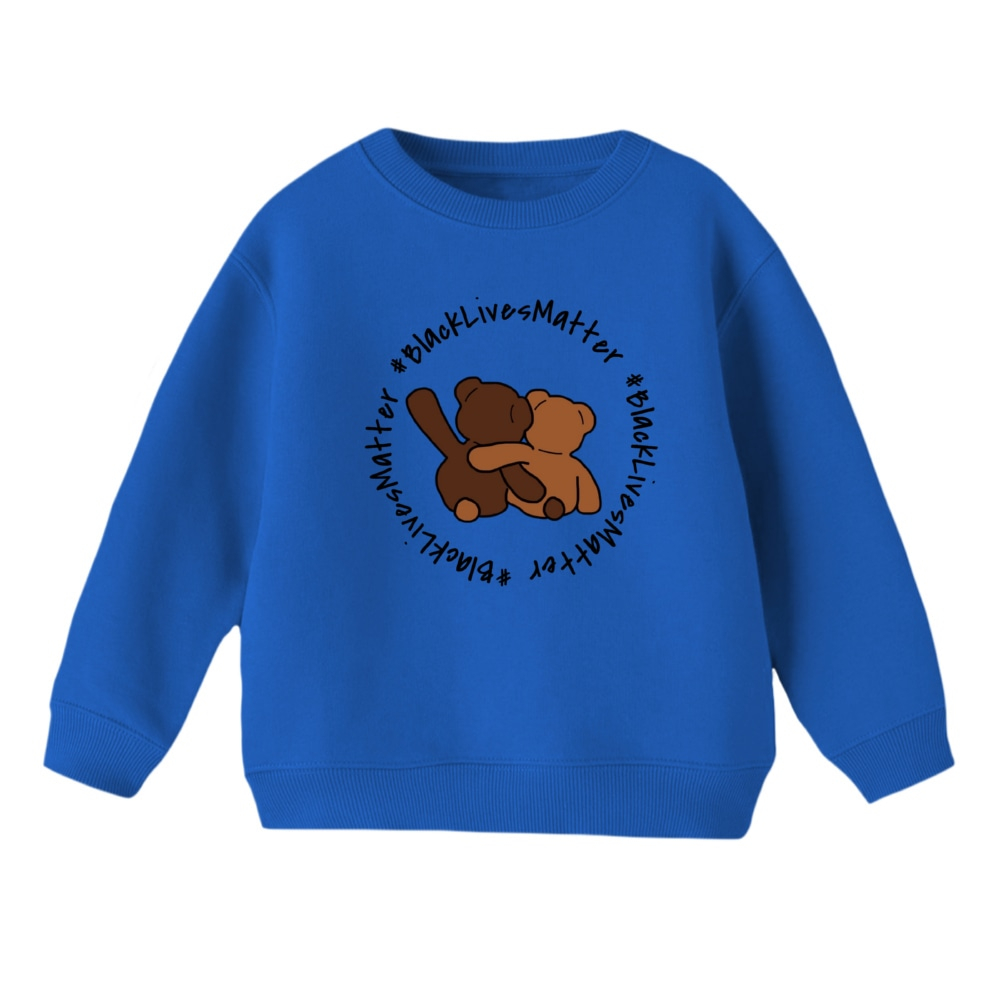 سویشرت بچگانه مدل دو خرس رنگ آبی