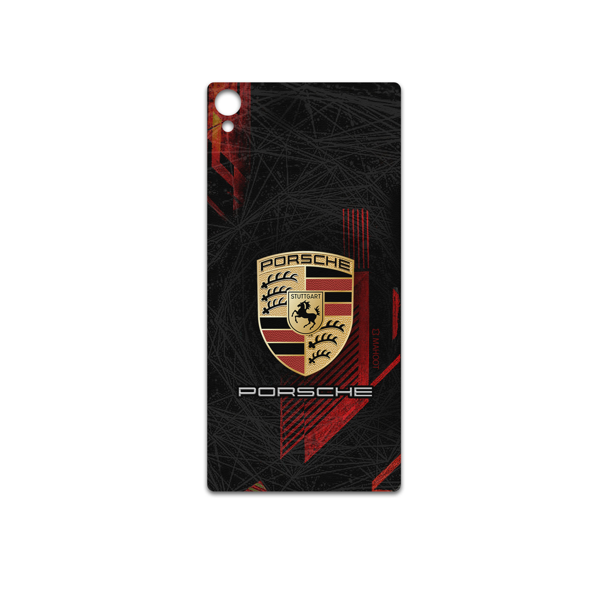 برچسب پوششی ماهوت مدل Porsche-Logo مناسب برای گوشی موبایل سونی Xperia Z3