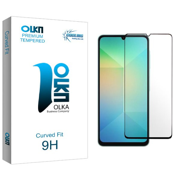 محافظ صفحه نمایش شیشه ای کولینگ مدل Olka مناسب برای گوشی موبایل سامسونگ Galaxy A06 | کالا برتری