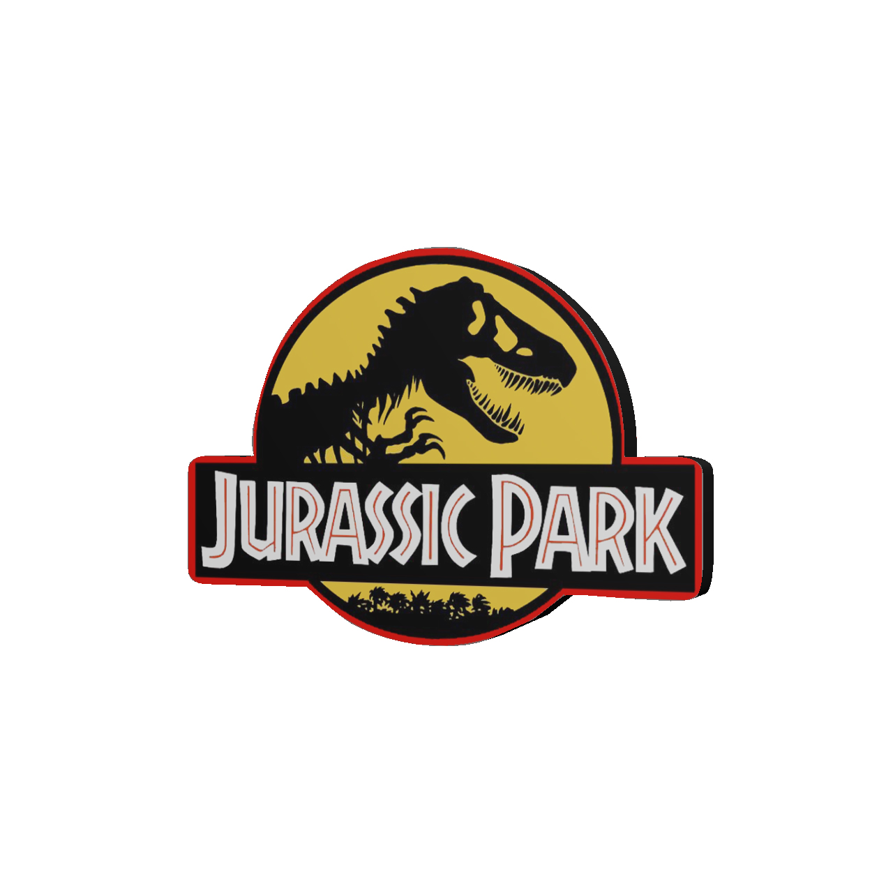 استیکر طرح پارک ژوراسیک کد 206