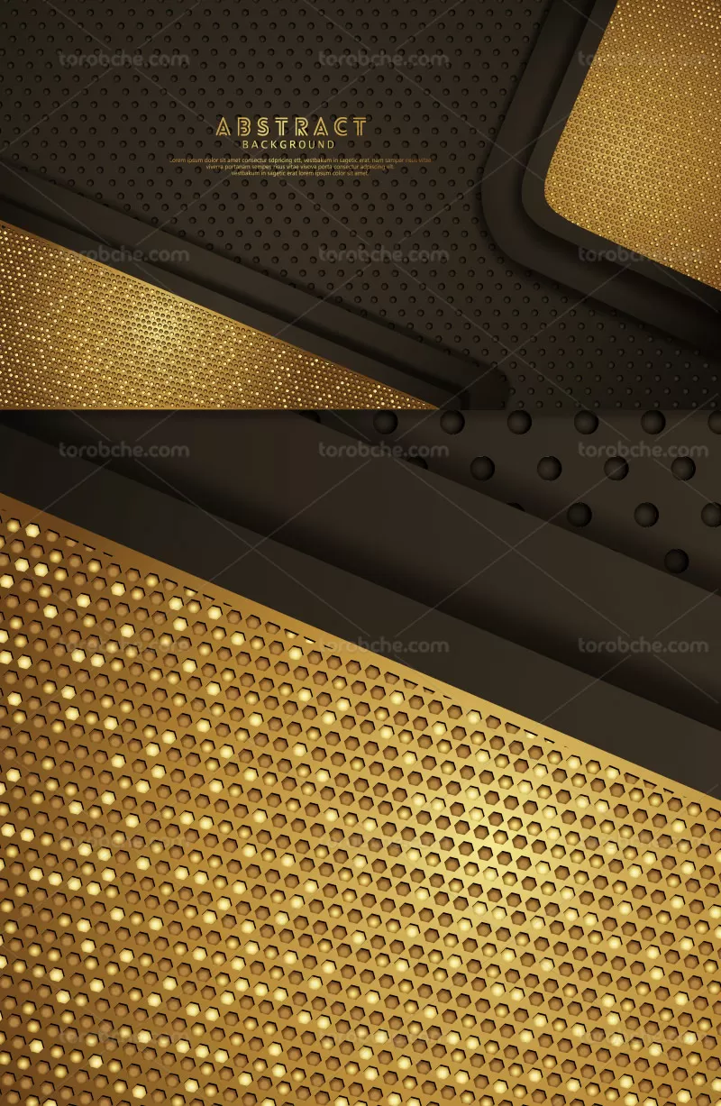 وکتور پس زمینه انتزاعی قهوه ای | گرافیک با طعم تربچه