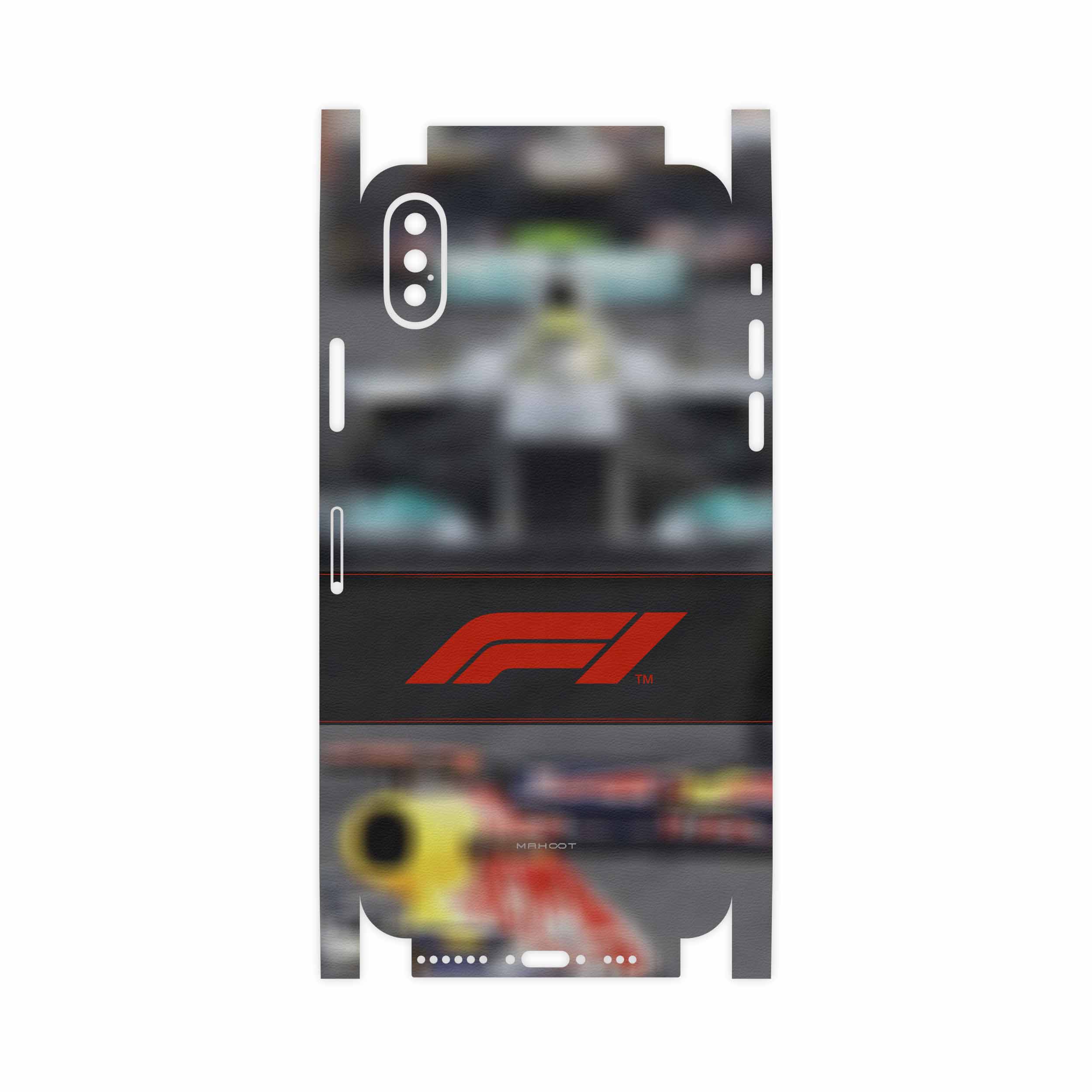 برچسب پوششی ماهوت مدل Formula One-FullSkin مناسب برای گوشی موبایل اپل iPhone XS