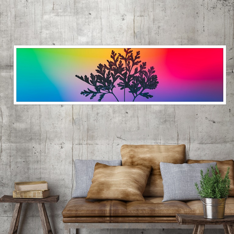 تابلو بکلیت طرح سبزیجات گشنیز مدل کشیده W-7617