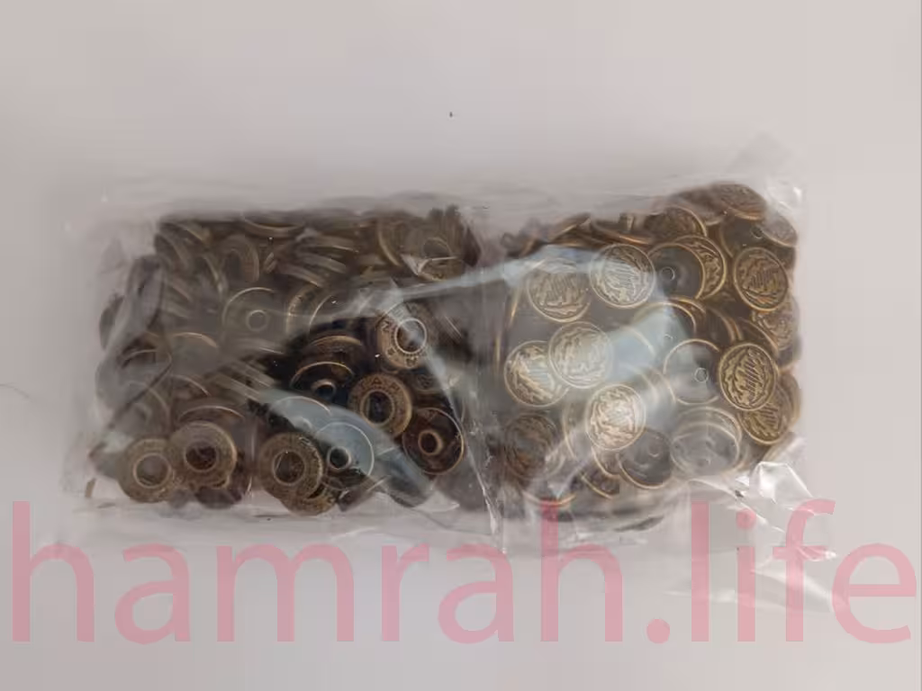 دکمه پرسی  زرد قلم سایز کف 12