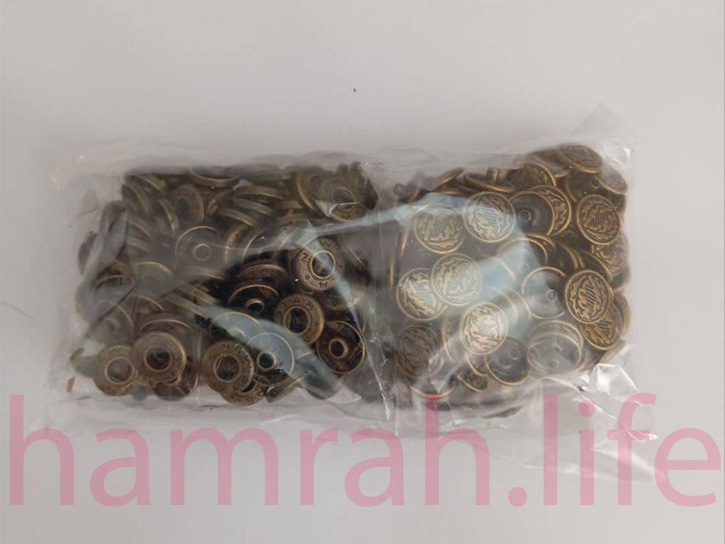 دکمه پرسی  زرد قلم سایز کف 12