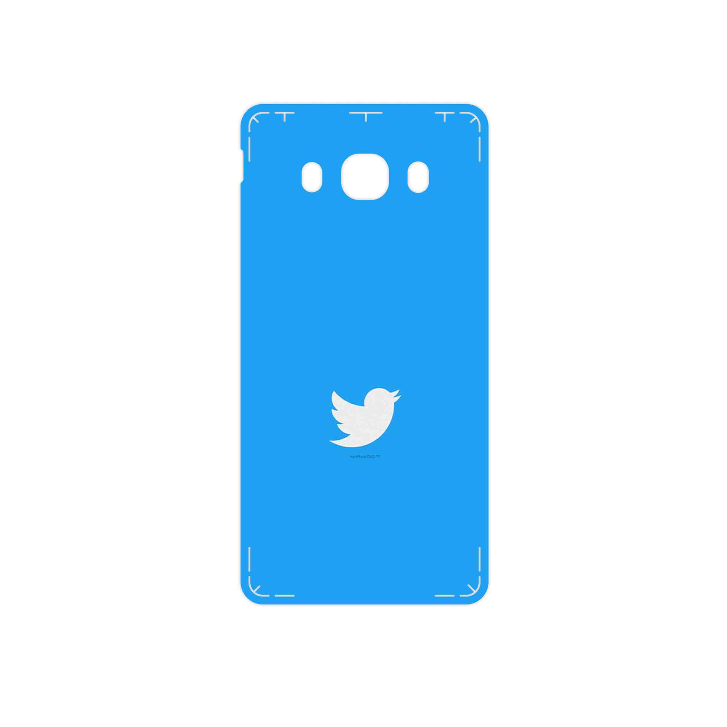 برچسب پوششی ماهوت مدل Tweeter مناسب برای گوشی موبایل سامسونگ Galaxy J5 2016