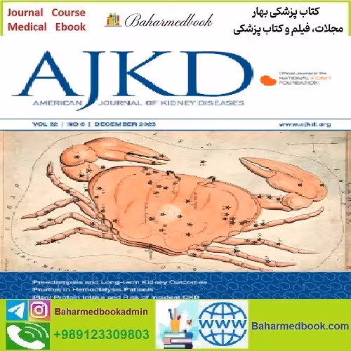American Journal of Kidney Diseases Volume 82 Issue 1 to 6 202