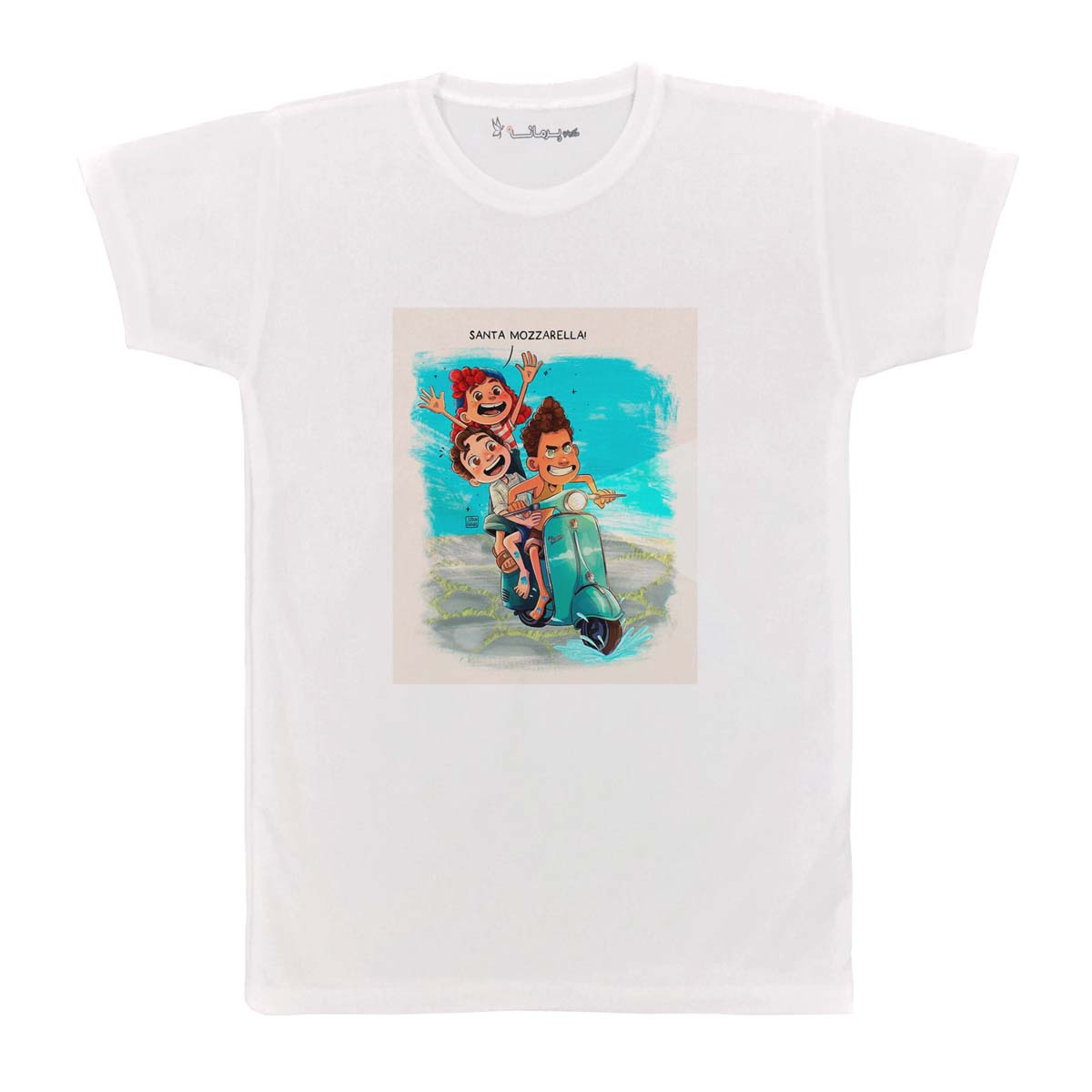 تی شرت بچگانه پرمانه طرح luca کد pmt.2508