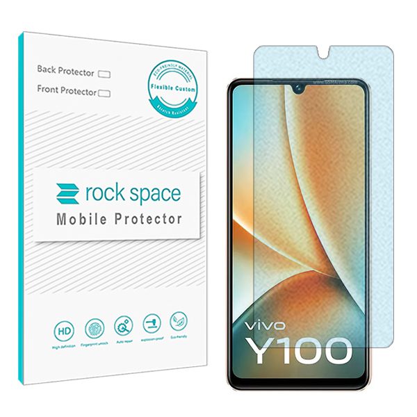 گلس ویوو Y100 مدل نانو هیدروژل مات آنتی بلو برند راک اسپیس کد S