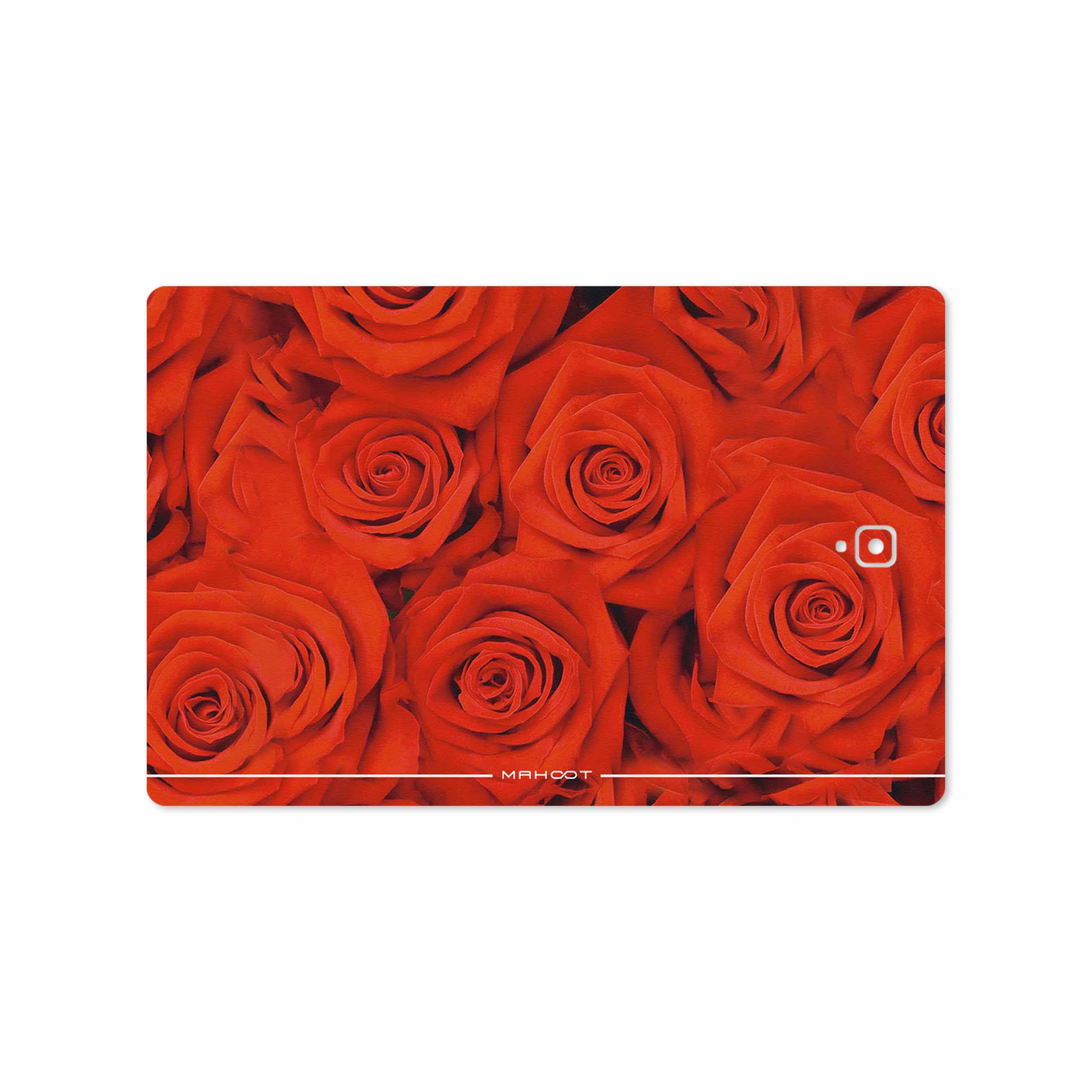 برچسب پوششی ماهوت مدل Red-Flower مناسب برای تبلت سامسونگ Galaxy Tab S3 9.7 2017 T825