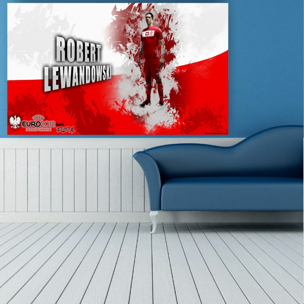 تابلو بوم طرح رابرت لواندوفسکی مدل SDB2835