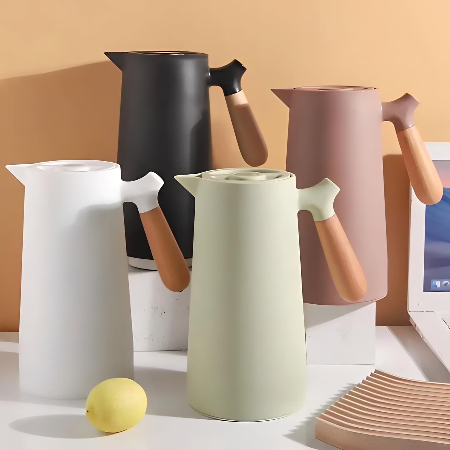 فلاسک دسته بامبو وارداتی