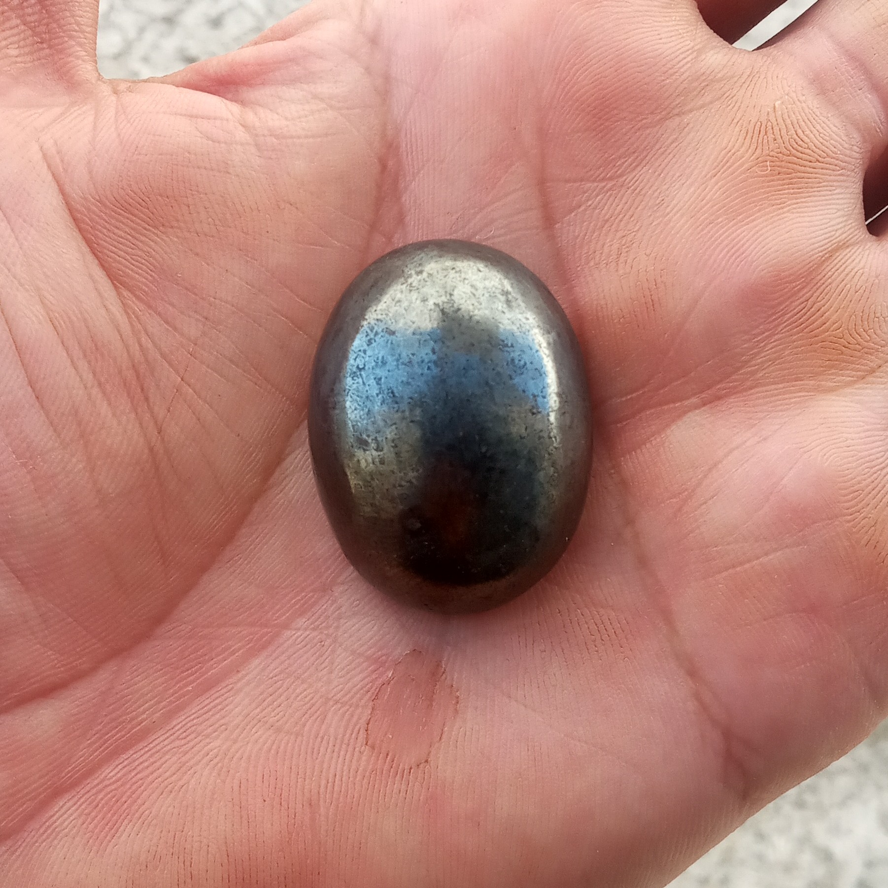 نگین تمام دامله حدید اصیل ایرانی