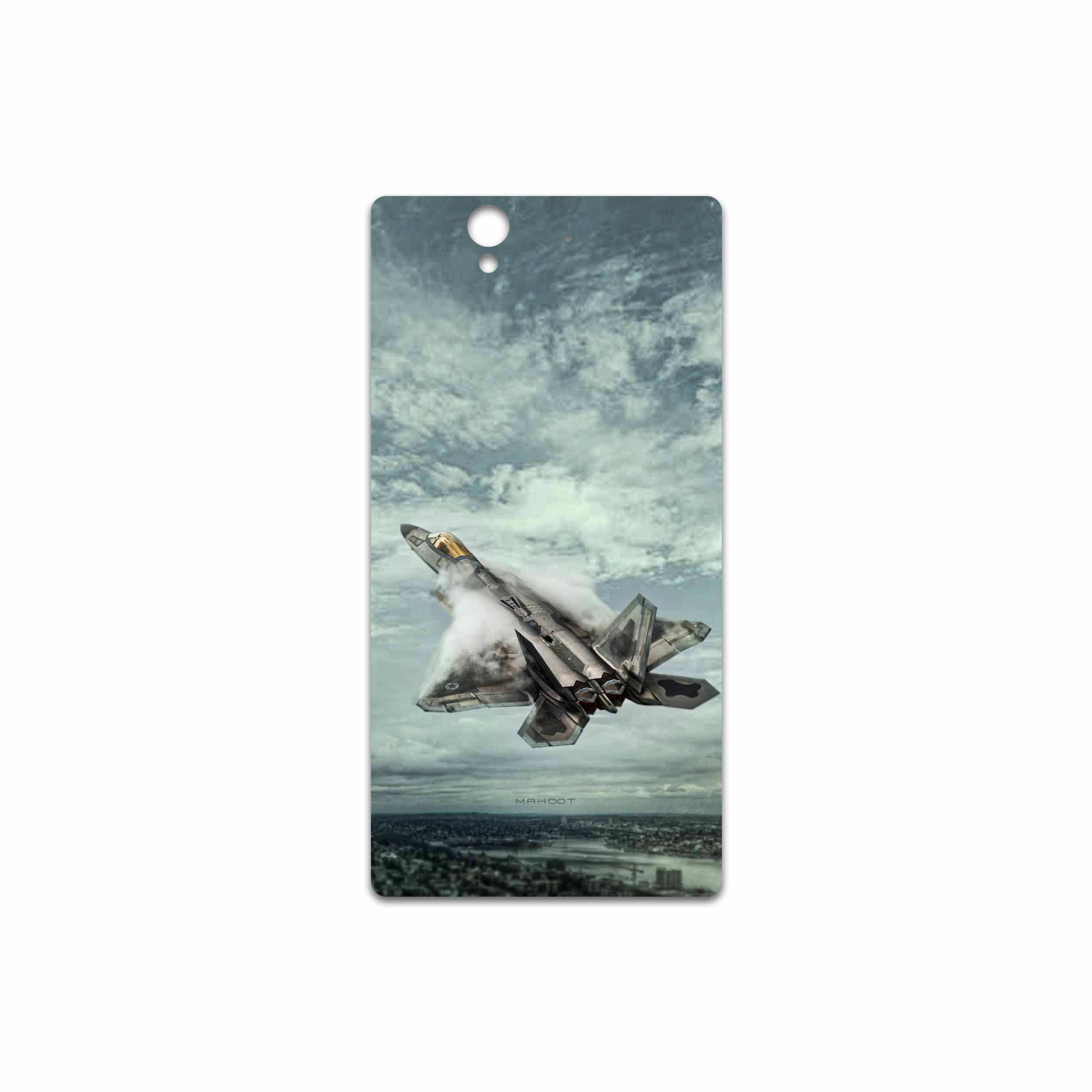 برچسب پوششی ماهوت مدل F-22 Raptor مناسب برای گوشی موبایل سونی Xperia X