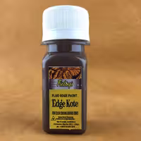 رنگ قهوه ای تیره لبه چرم ادج کوت مدل 20ml حجم 20 میلی لیتر