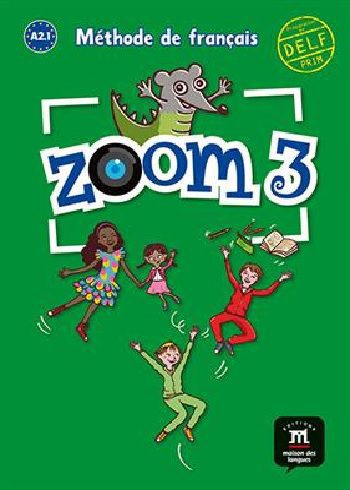 کتاب زبان فرانسوی Zoom 3 Cahier CD (رنگی)