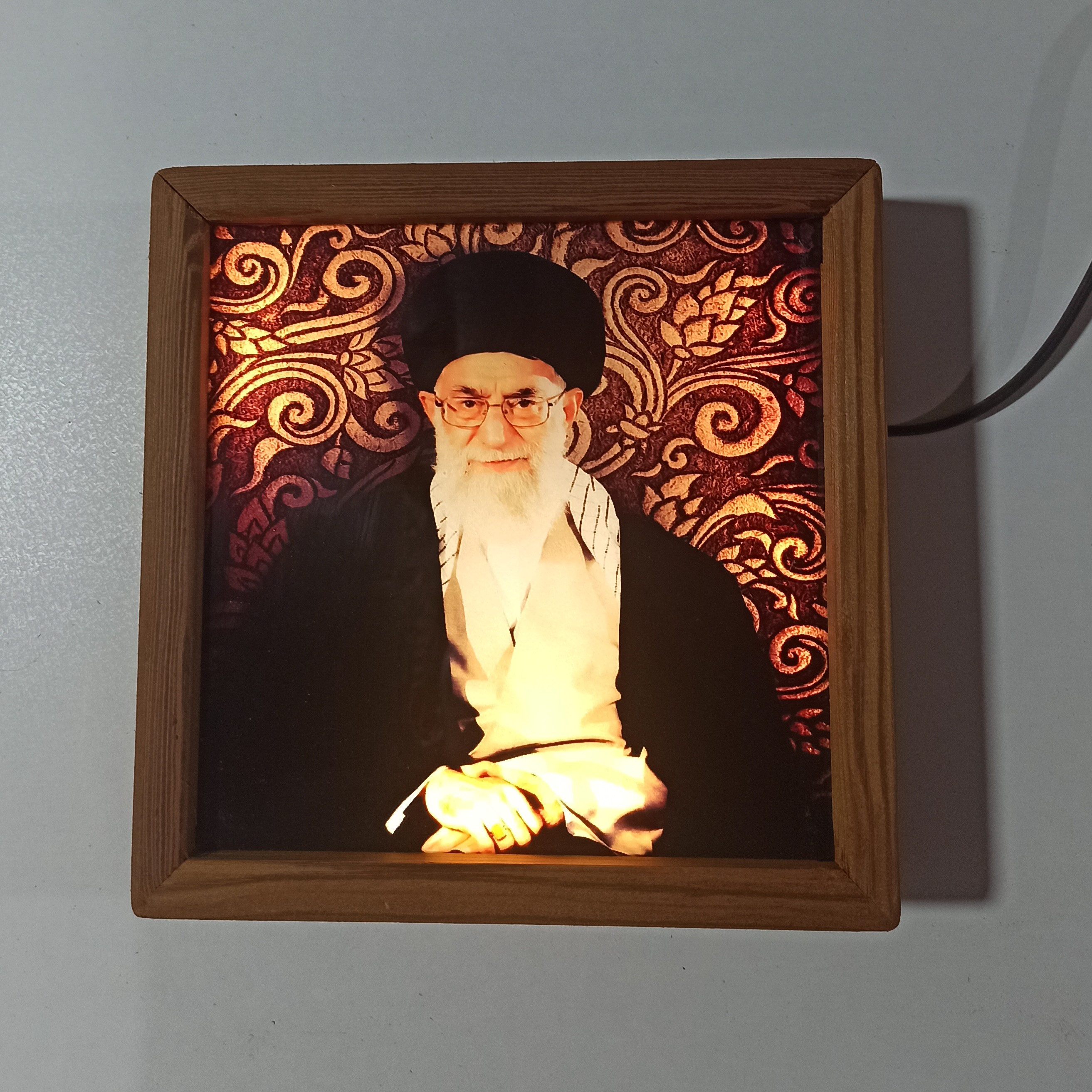 تابلو نوری شبخواب رهبر معظم انقلاب 21در21