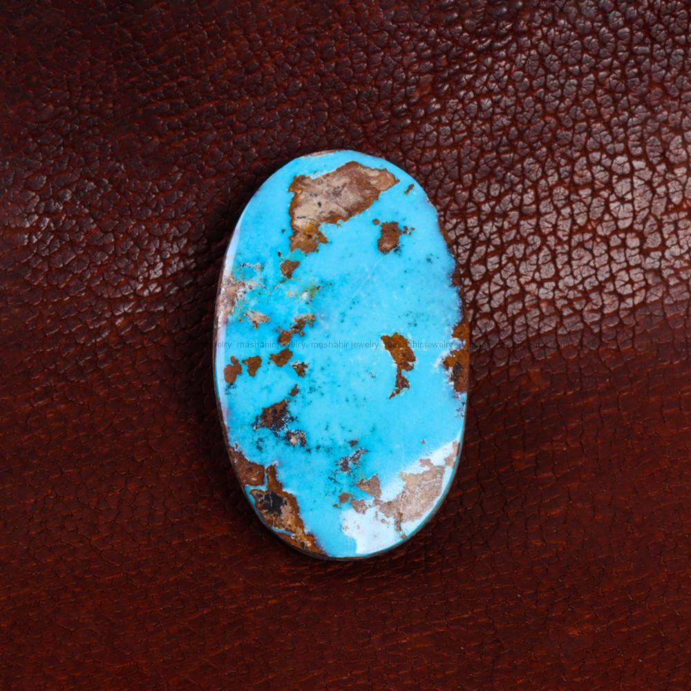 نگین فیروزه شجری کد 14111 - جواهری مشاهیر