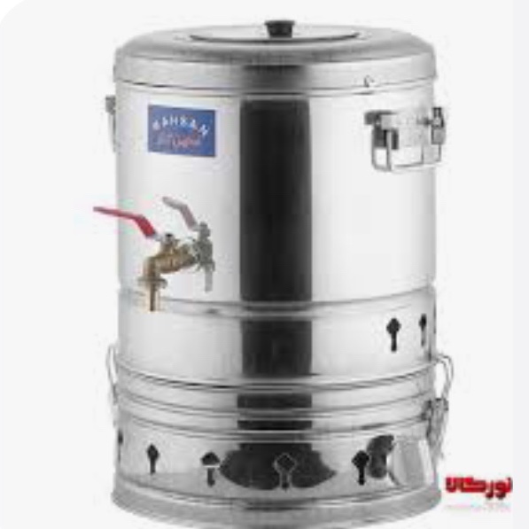 سماور 15 لیتر گازی استیل مهسان