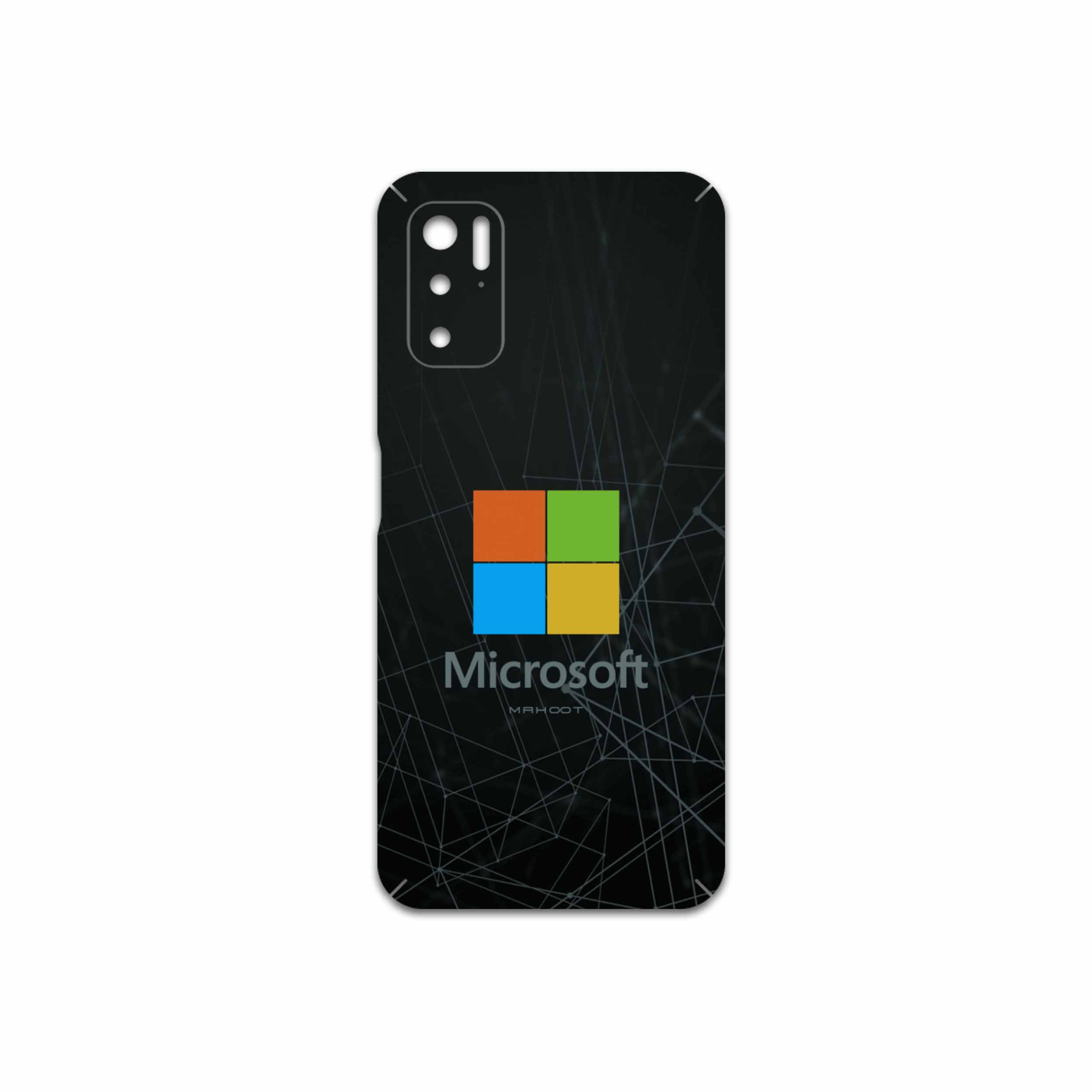 برچسب پوششی ماهوت مدل Microsoft-Logo مناسب برای گوشی موبایل شیائومی Poco M3 Pro 5G