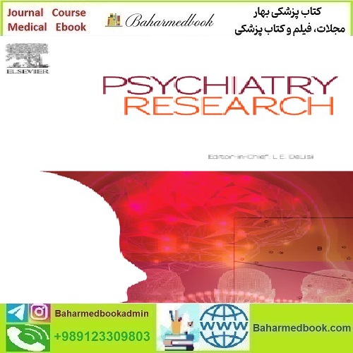 Psychiatry Research Volume 295 to 306 2021 TRUE PDF price 12€ - کتاب پزشکی بهار