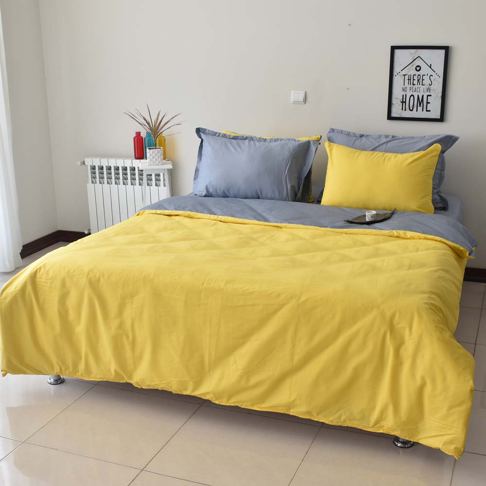 سرویس ملحفه بومرنگ مدل SimpleSet یکنفره 4 تکه