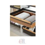 سبد حصیری ریلی داخل کمد برند ملونی | WS4141