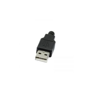 کانکتور USB نری کاور دار سفید