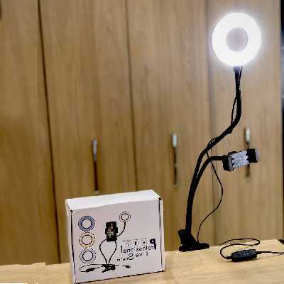 رینگ لایت مدل گیره ای