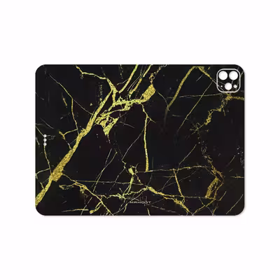 برچسب پوششی ماهوت مدل Graphite-Gold-Marble مناسب برای تبلت اپل iPad Pro 11 (GEN 2) 2020 A2231