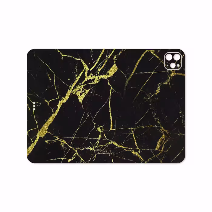 برچسب پوششی ماهوت مدل Graphite-Gold-Marble مناسب برای تبلت اپل iPad Pro 11 (GEN 2) 2020 A2231