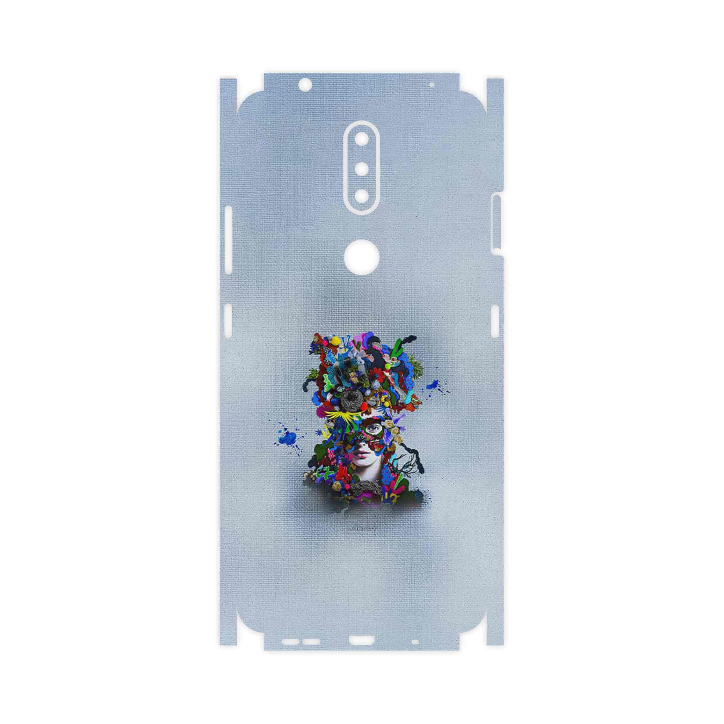 برچسب پوششی ماهوت مدل Collage of surreal Portrait of Women 4-FullSkin مناسب برای گوشی موبایل نوکیا 2.4