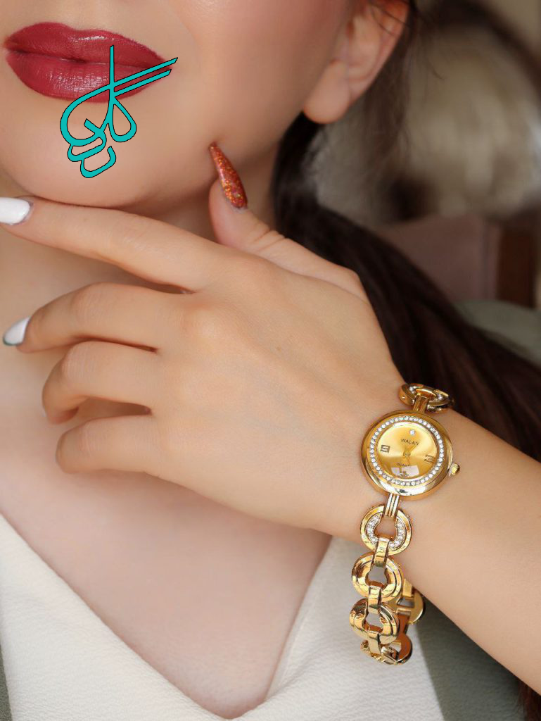 خرید ساعت دخترانه و زنانه والار (WALAR) رنگ ثابت نگین دار کیفیت عالی دارای رنگ بندی متنوع کد 1917735 - ردگل