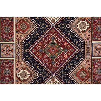 گبه ماشینی افرند کد 814 زمینه سرمه‌ای