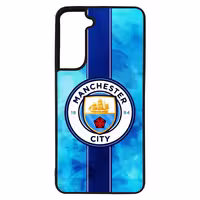 کاور طرح تیم منچستر سیتی Manchester City کد G-189 مناسب برای گوشی موبایل سامسونگ Galaxy S21 FE | دیجی قاب دونی