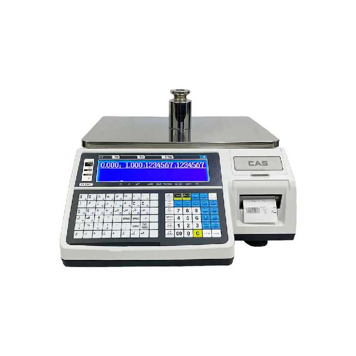 ترازو فروشگاهی کاس CAS مدل CL5200B با ظرفیت 30 کیلوگرم