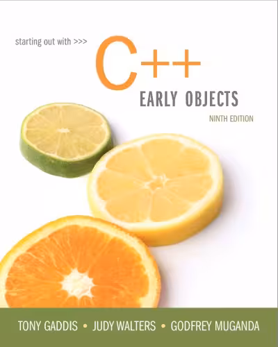 خرید و دانلود نسخه کامل کتاب Starting Out With C   Early Object