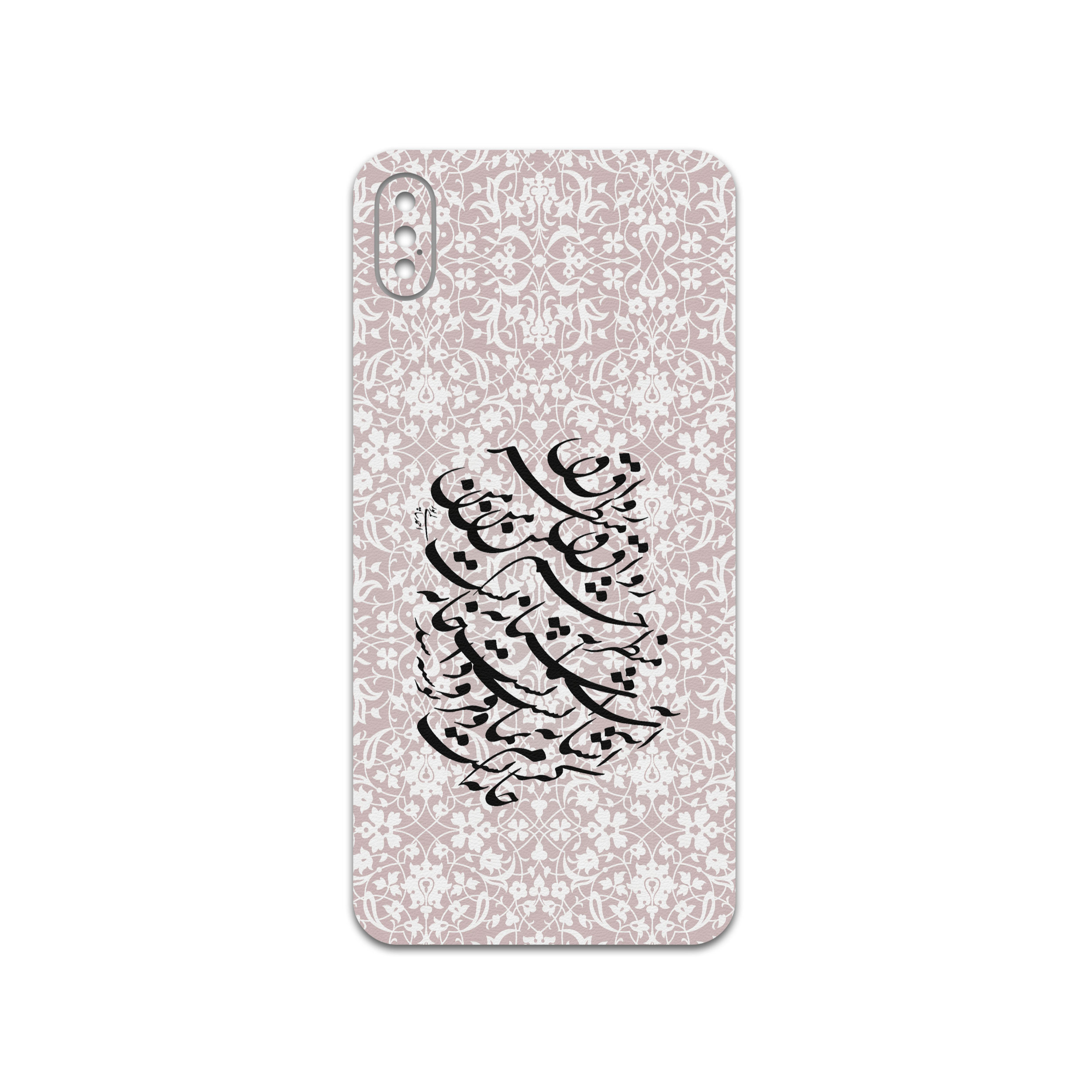 برچسب پوششی ماهوت مدل Nastaliq-2 مناسب برای گوشی موبایل اپل iPhone XS Max
