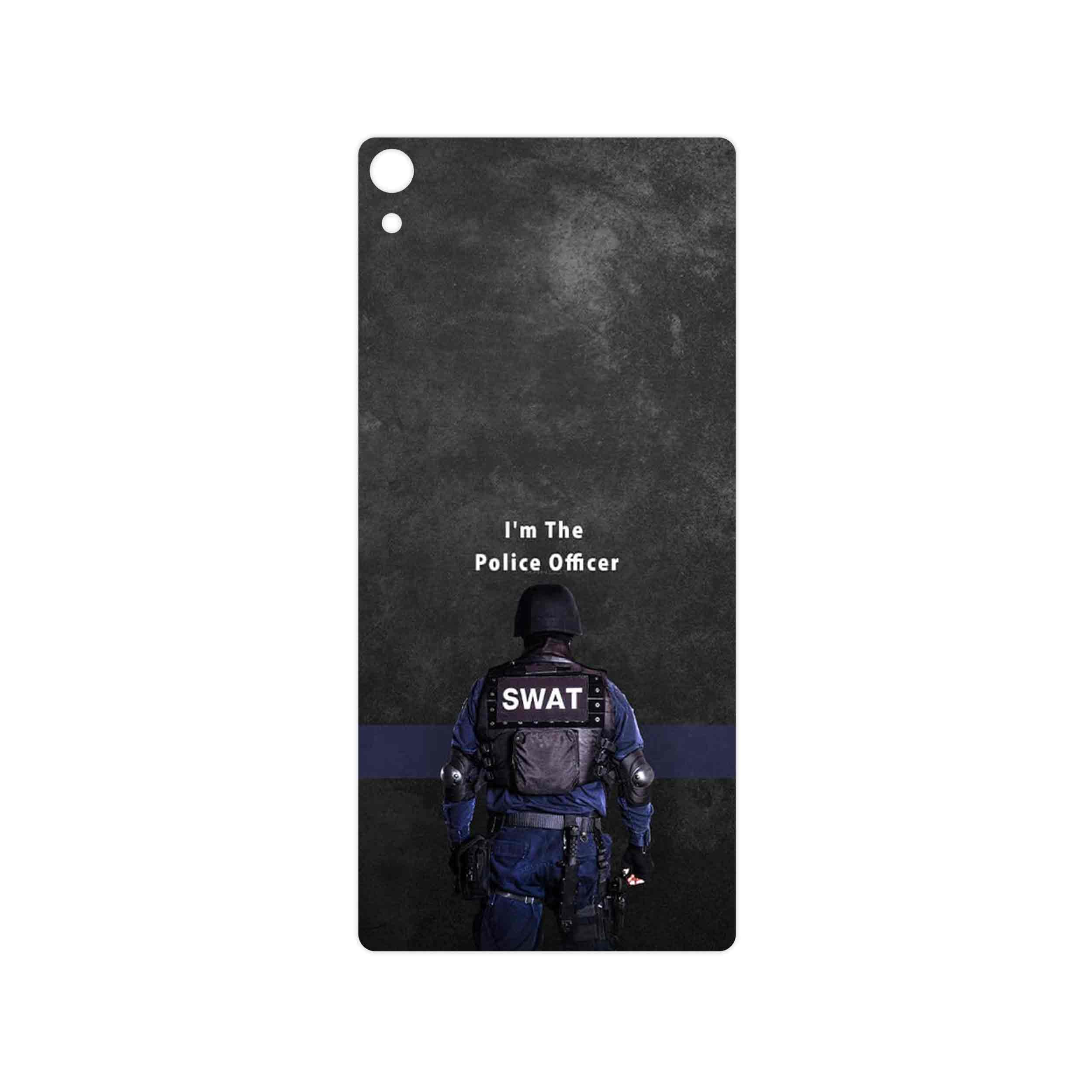 برچسب پوششی ماهوت مدل Police Officer مناسب برای گوشی موبایل سونی Xperia XA Ultra
