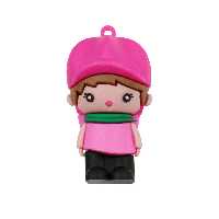 فلش مموری طرح دخترک مدل UL-girl01 ظرفیت 128 گیگابایت