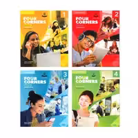 کتاب Four Corners 2nd Edition اثر Jack C. Richard And David Bohlke انتشارات آرماندیس چهار جلدی