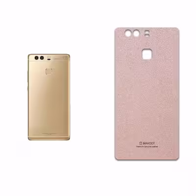 برچسب پوششی ماهوت مدل Rose Gold Leather مناسب برای گوشی موبایل هوآوی P9