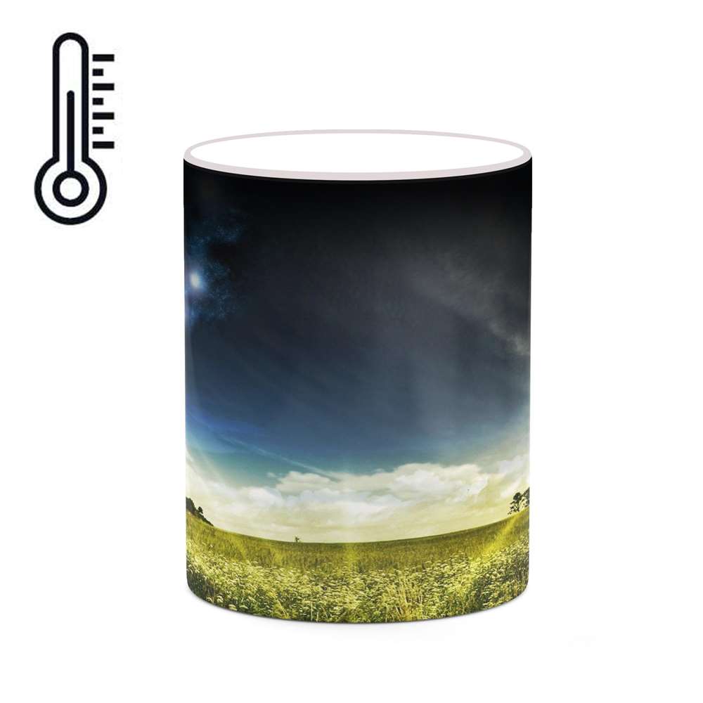 ماگ حرارتی کاکتی طرح منظره مدل mgh20742