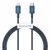 کابل تبدیل USB-C به لایتنینگ باسئوس مدل 20W طول ۱ متر