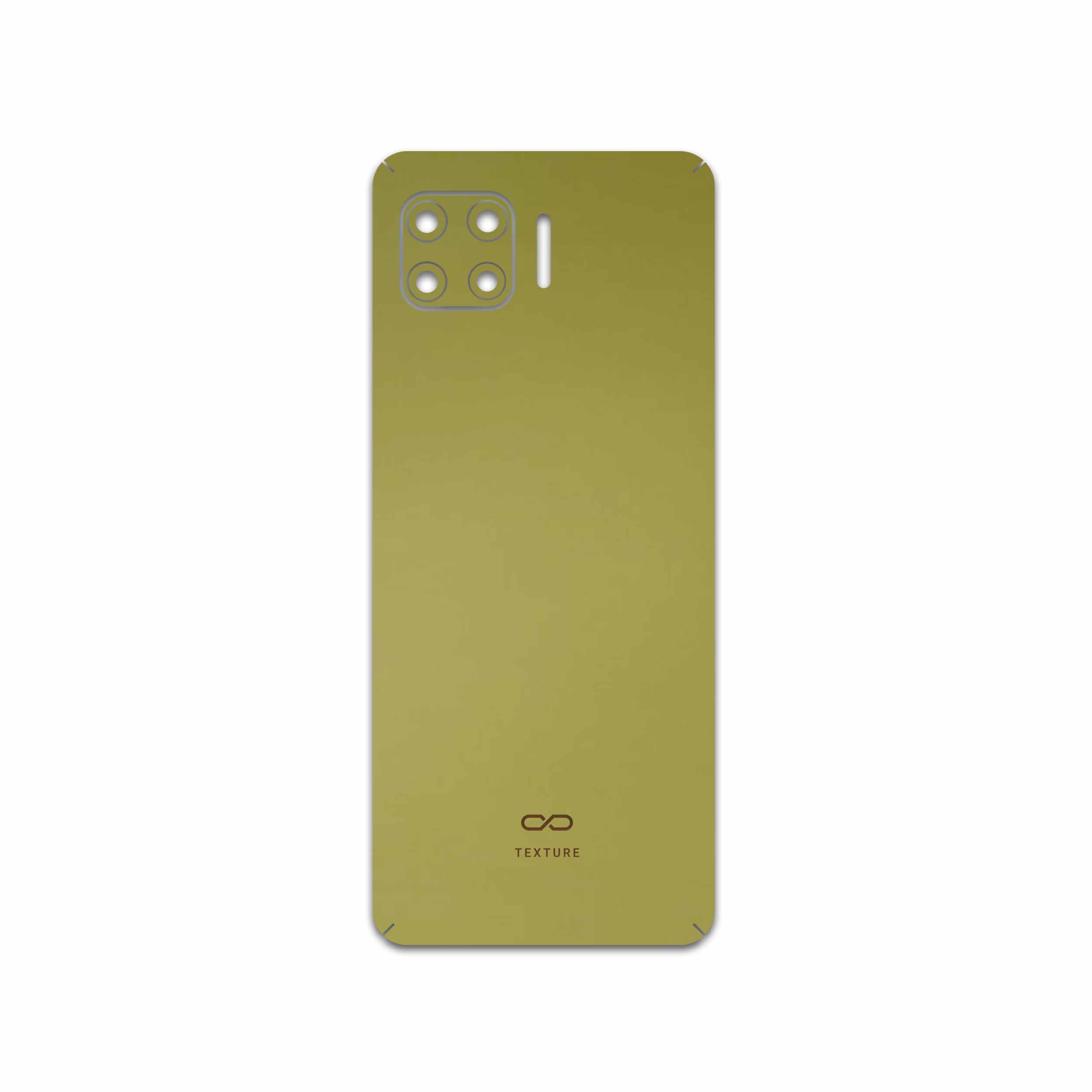 برچسب پوششی ماهوت مدل Matte-Gold مناسب برای گوشی موبایل موتورولا Moto G 5G Plus