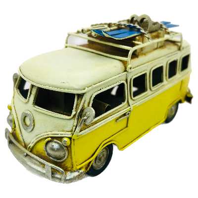 ماکت دکوری طرح ماشین فولکس با چوب اسکی کد 1511.45