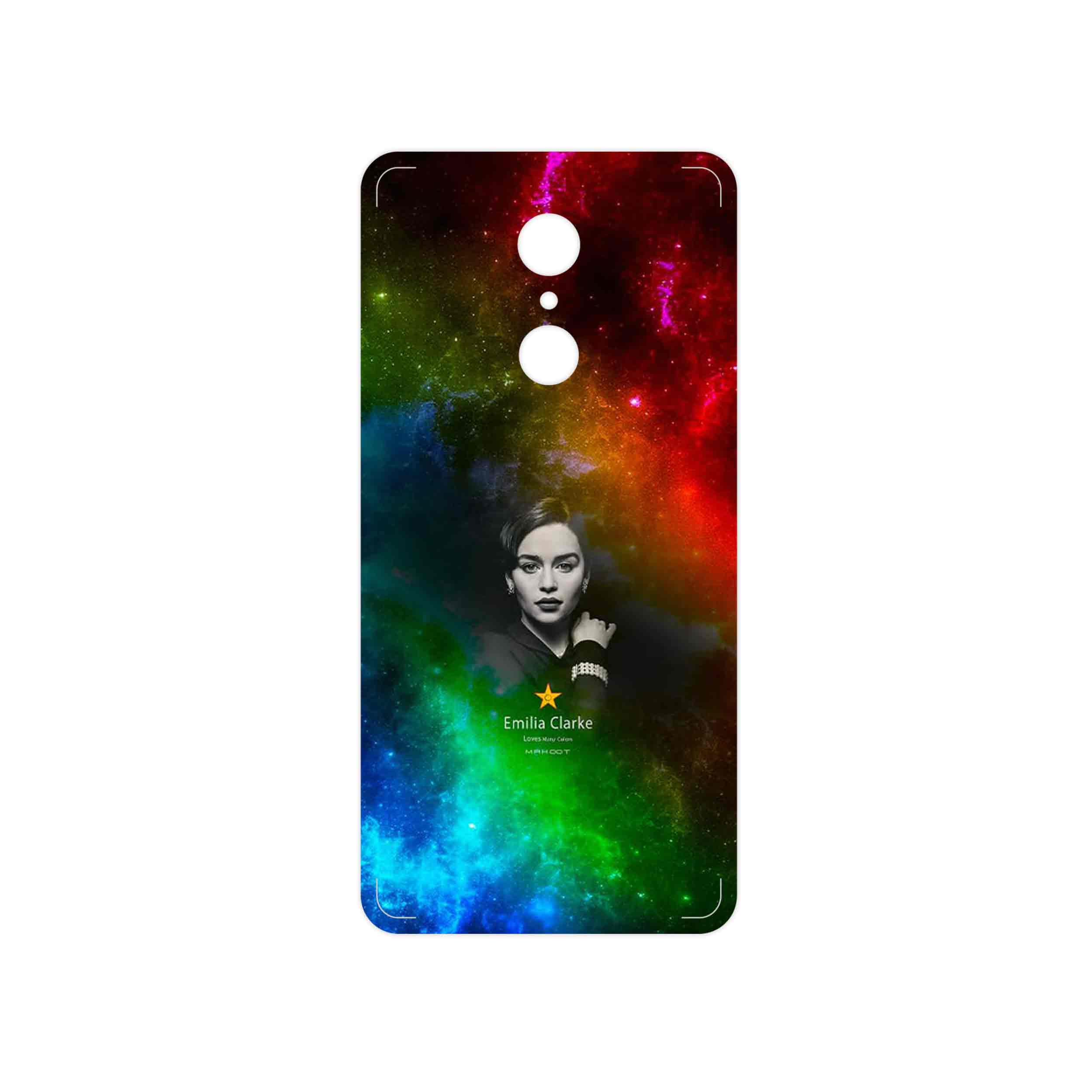 برچسب پوششی ماهوت مدل emilia clarke مناسب برای گوشی موبایل شیائومی REDMI 5