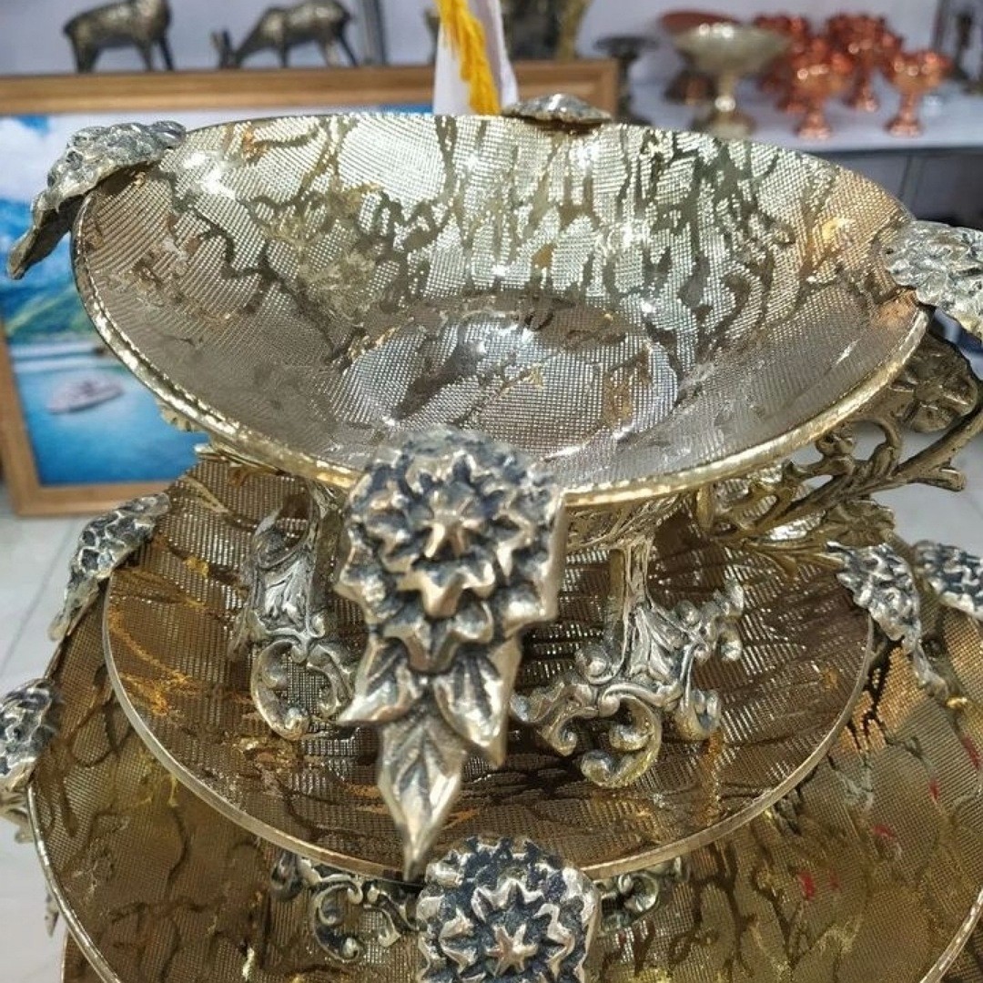 ست پذیرای پایه و دسته ها  برنز  