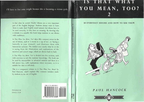 خرید و دانلود نسخه کامل کتاب Is That What You Mean - PDF