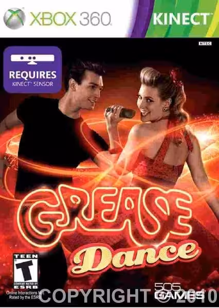 بازی کینکت کنسول Xbox360 grease dance